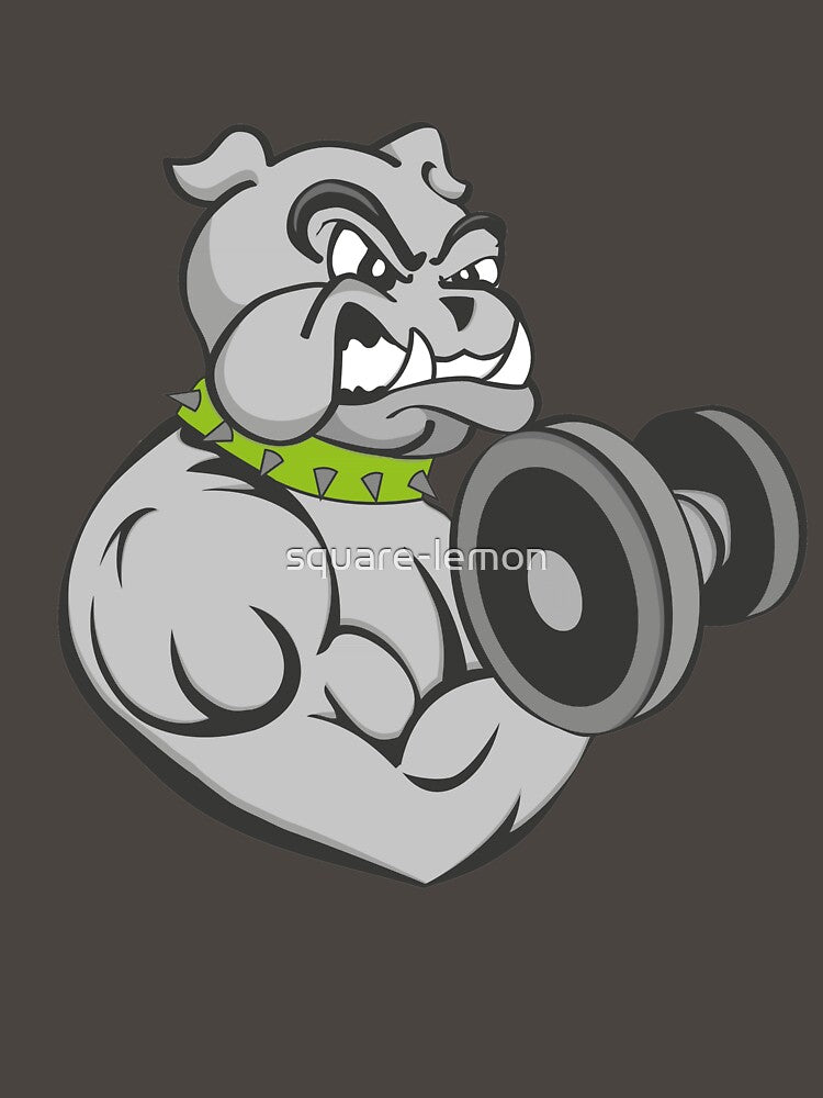 gym bulldog by square-lemon
