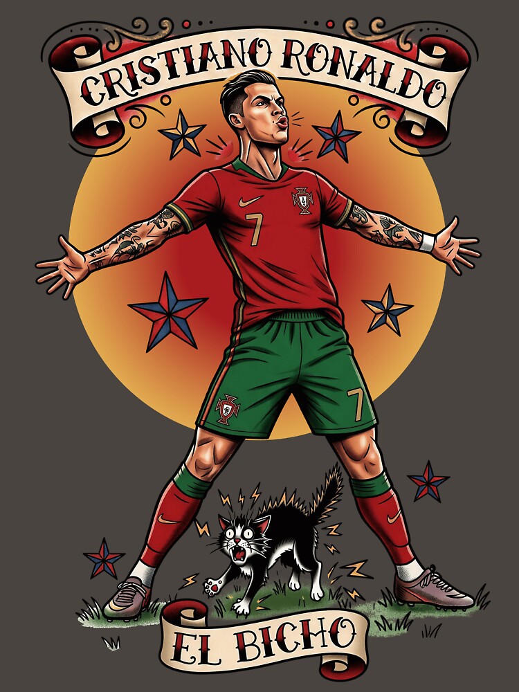 The CR7 Traditional Tattoo by Fictional Ink Society