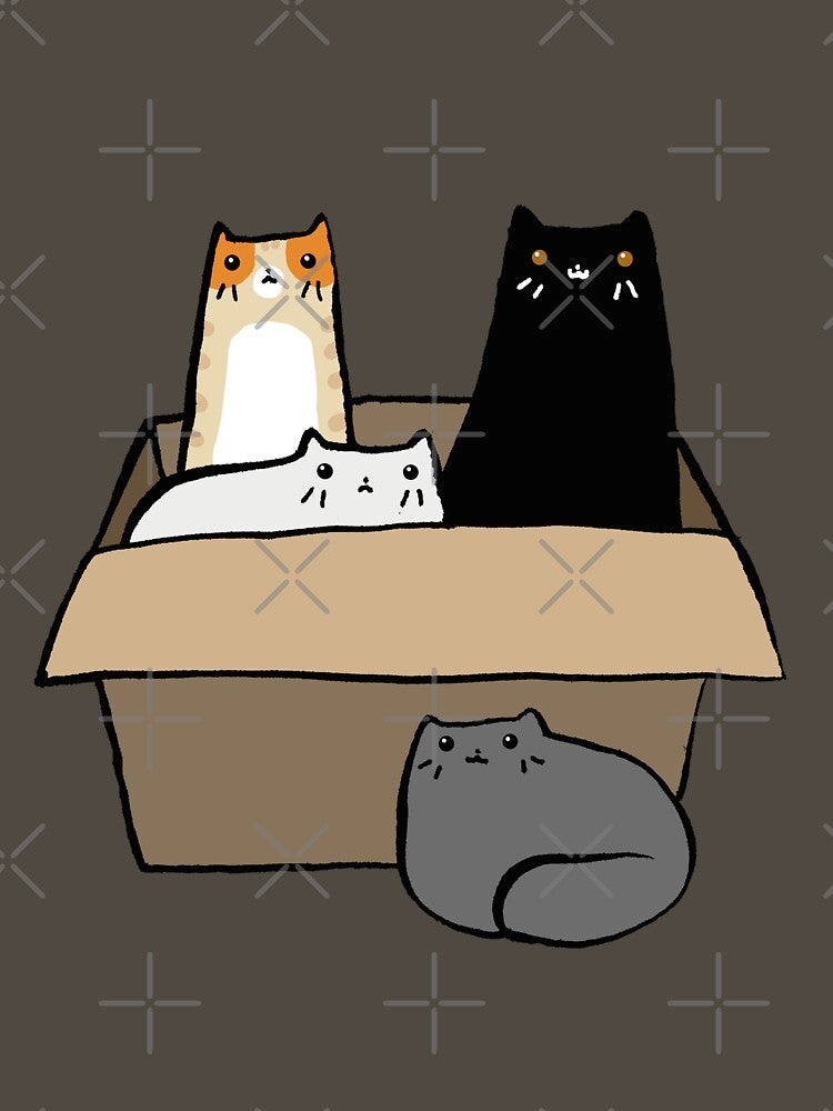 Cats in a Box by SaradaBoru