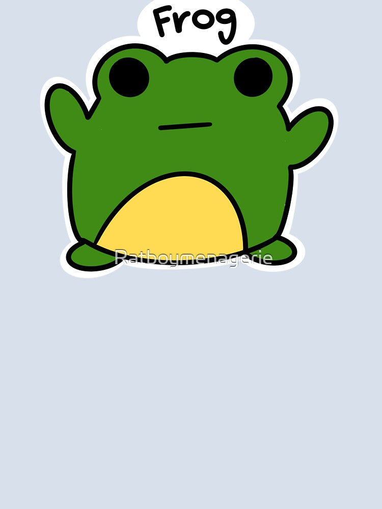 Frog Friend | Digital Art by Ratboymenagerie