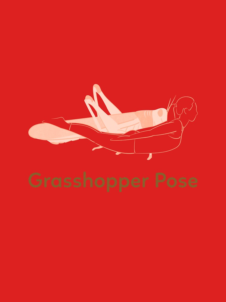 Yoga Grasshopper Pose by WellspringXflow