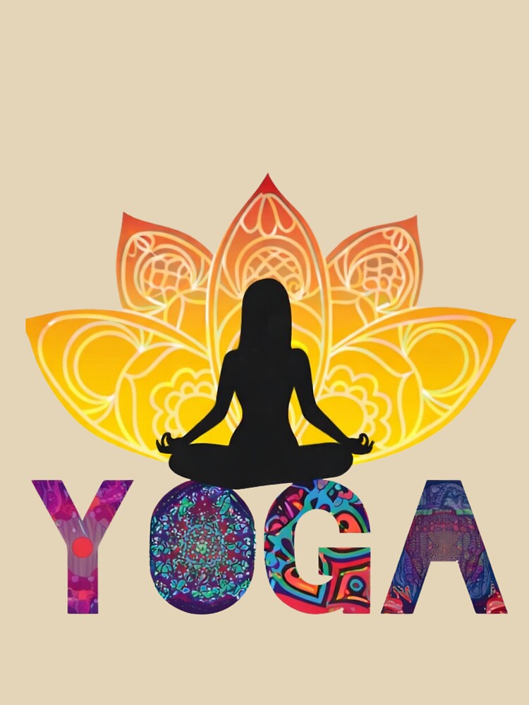 Colorful Yoga Meditation Lotus T-Shirt | Spiritual Mandala Zen Graphic Design by Hustlewear0001