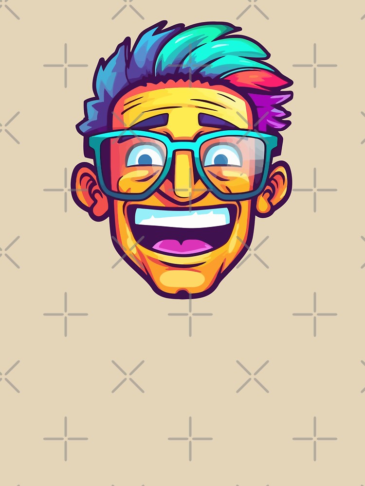 Nerd Emoji: A Picture of Intellect by Artwyz
