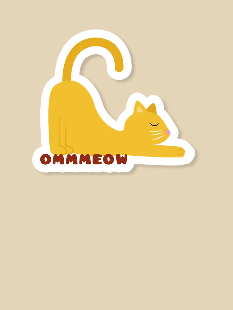 Cat yoga by ReydaDesign