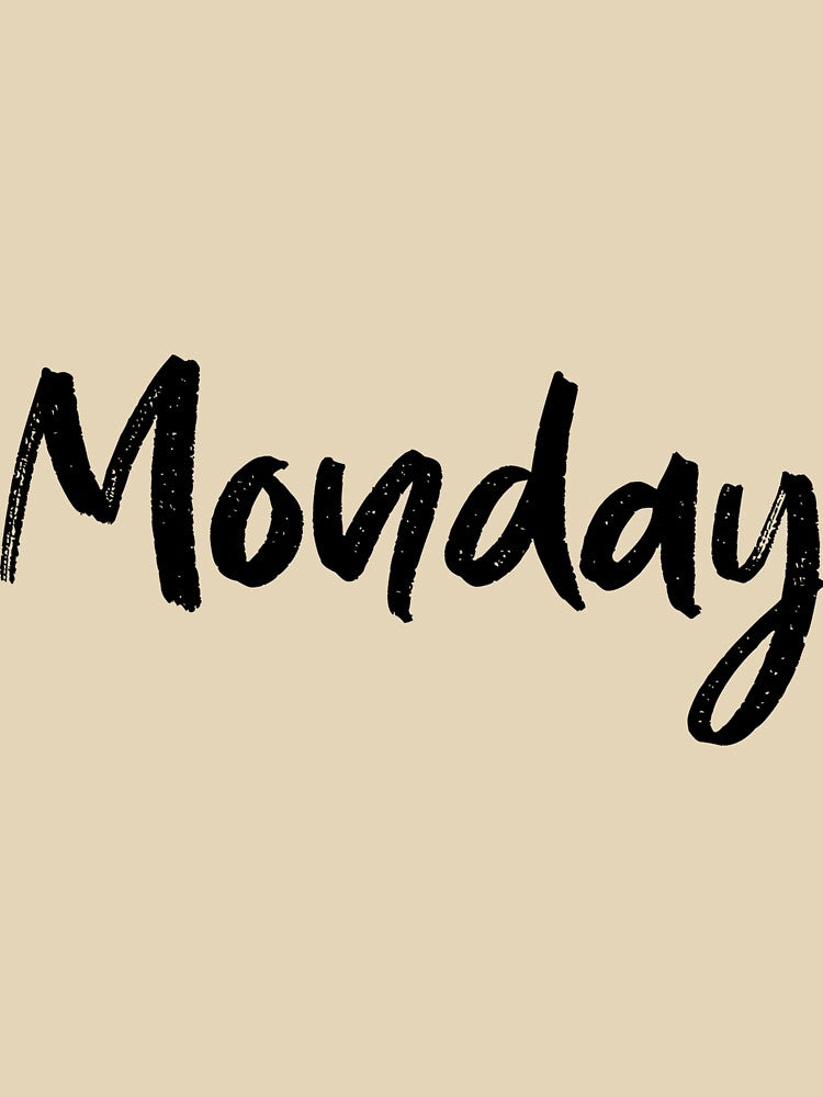 Monday morning motivation design by sreckov-desig