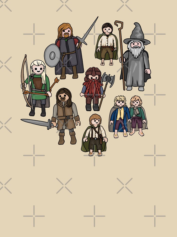 LOTR Toys by Unhinged Heather