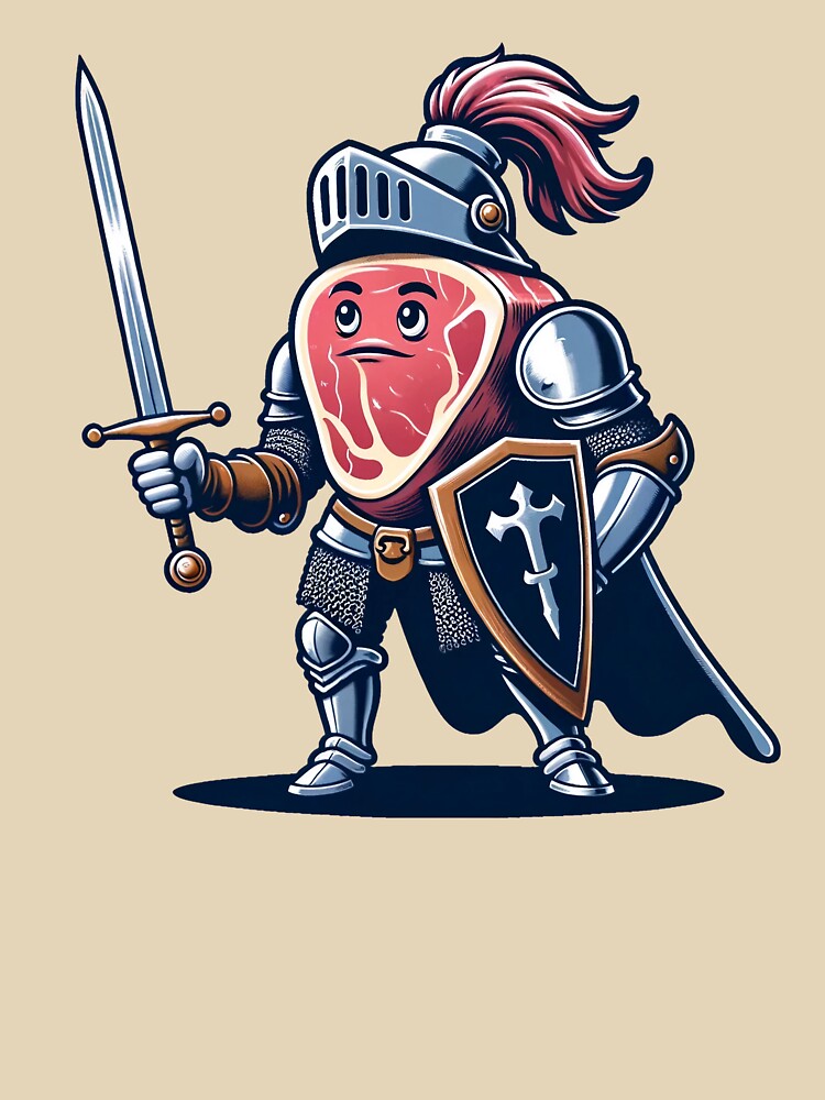 Sir Loin: The Knighted Steak by T-TimeTreasures