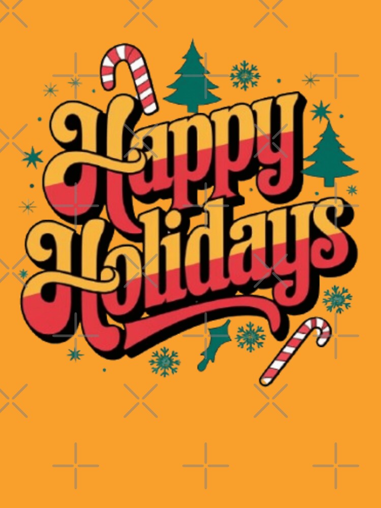 "Happy Holidays’ Festive Design by PrintBreeze
