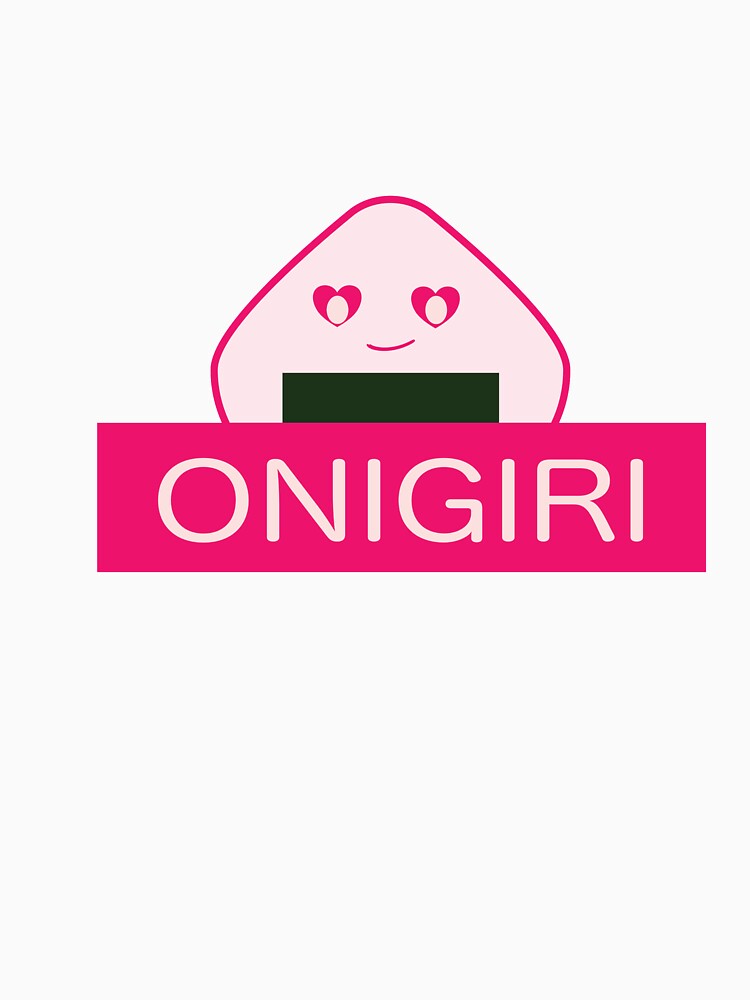 Kawaii Japanese Onigiri Character by M3G4MERCH