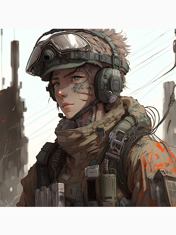 military anime by lokirick