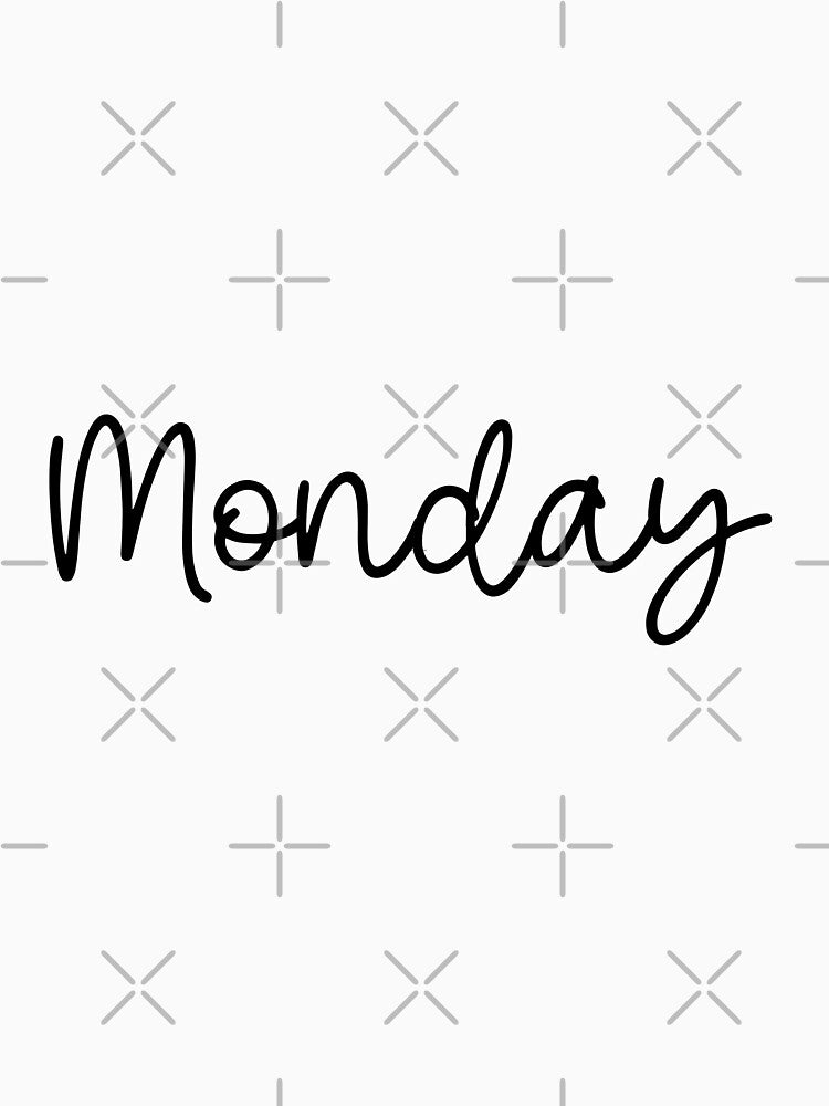 Monday, Day Of the Week by KayLadyBug