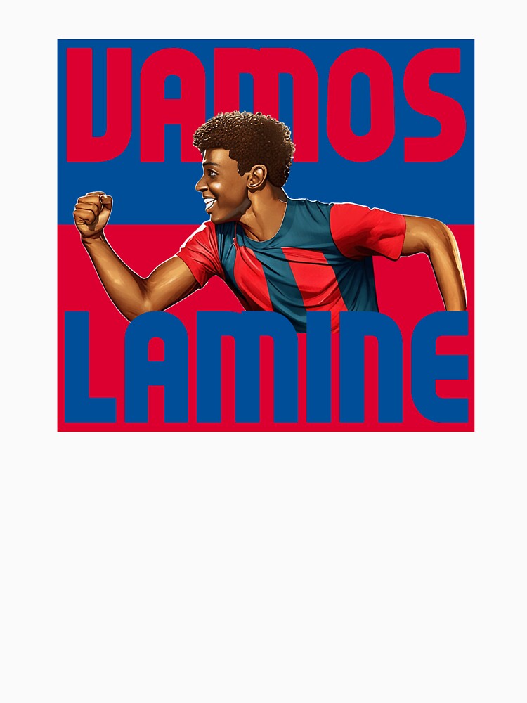Vamos Lamine – FC Barcelona Rising Star Design by Ink on Thread