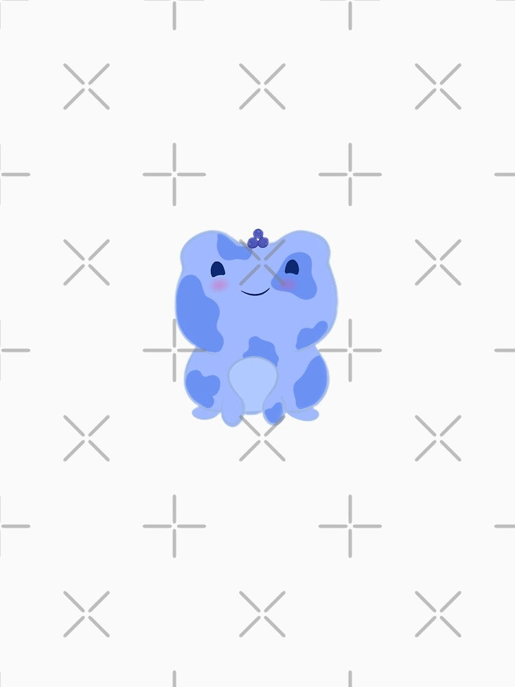Cottagecore Blueberry Frog by MeghanVirginia