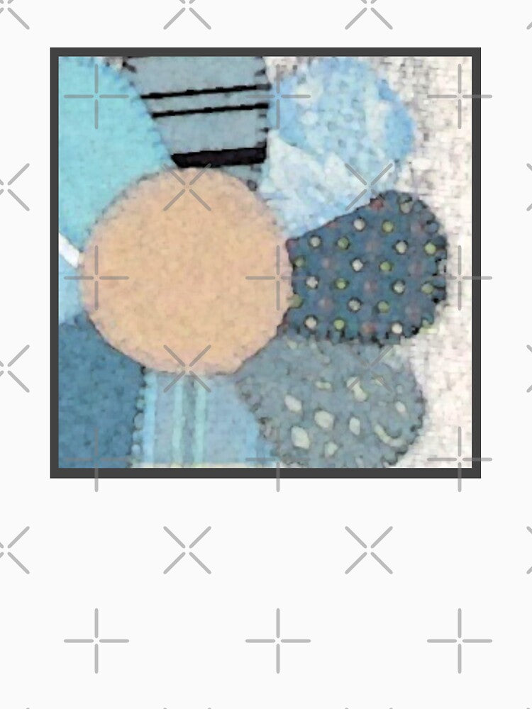 Excerpt from 3 Flowers #2-Blue Flower by ErinBrieArt