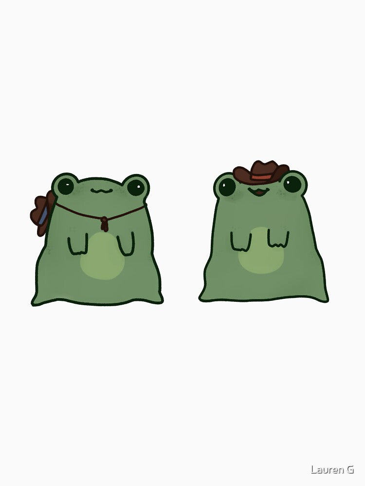 Cowboy Frogs by Lauren G
