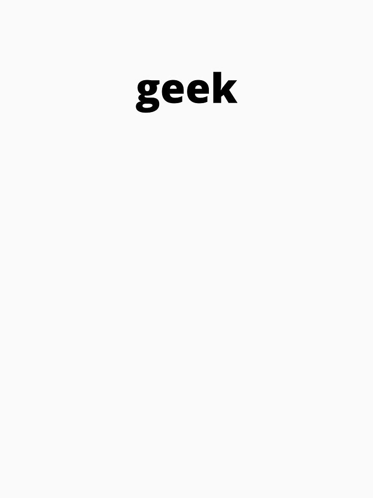 geek by FedoraDesign