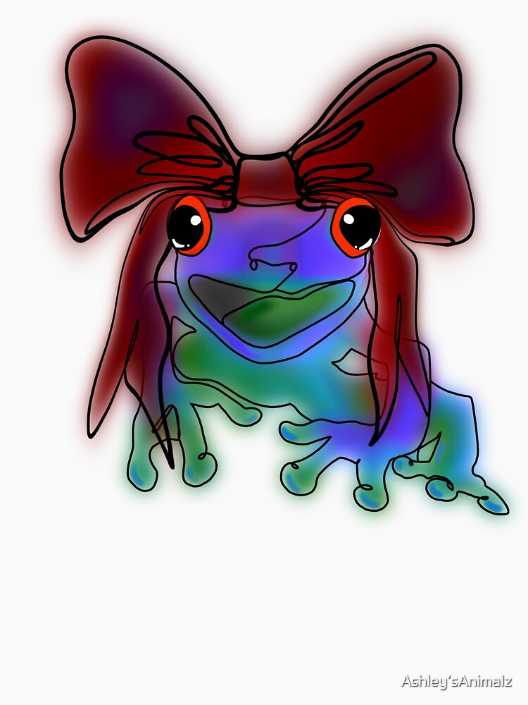Midnight coquette Frog with Big red Bow – animalzinhats by Ashley’sAnimalz