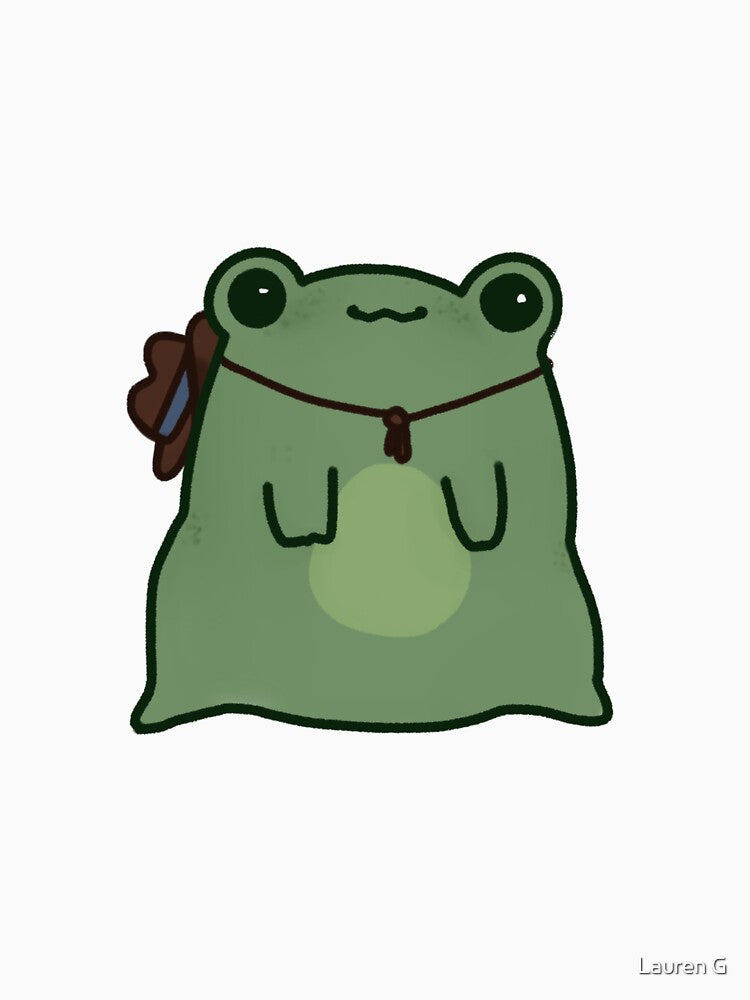 cowboy frog by Lauren G