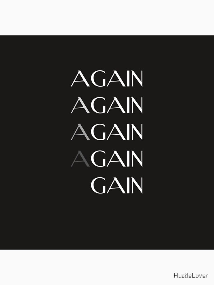 Start Doing Again-Again To Achieve the Goal | Motivational Quote by HustleLover