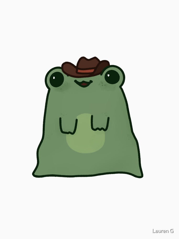 cowboy frog 2 by Lauren G