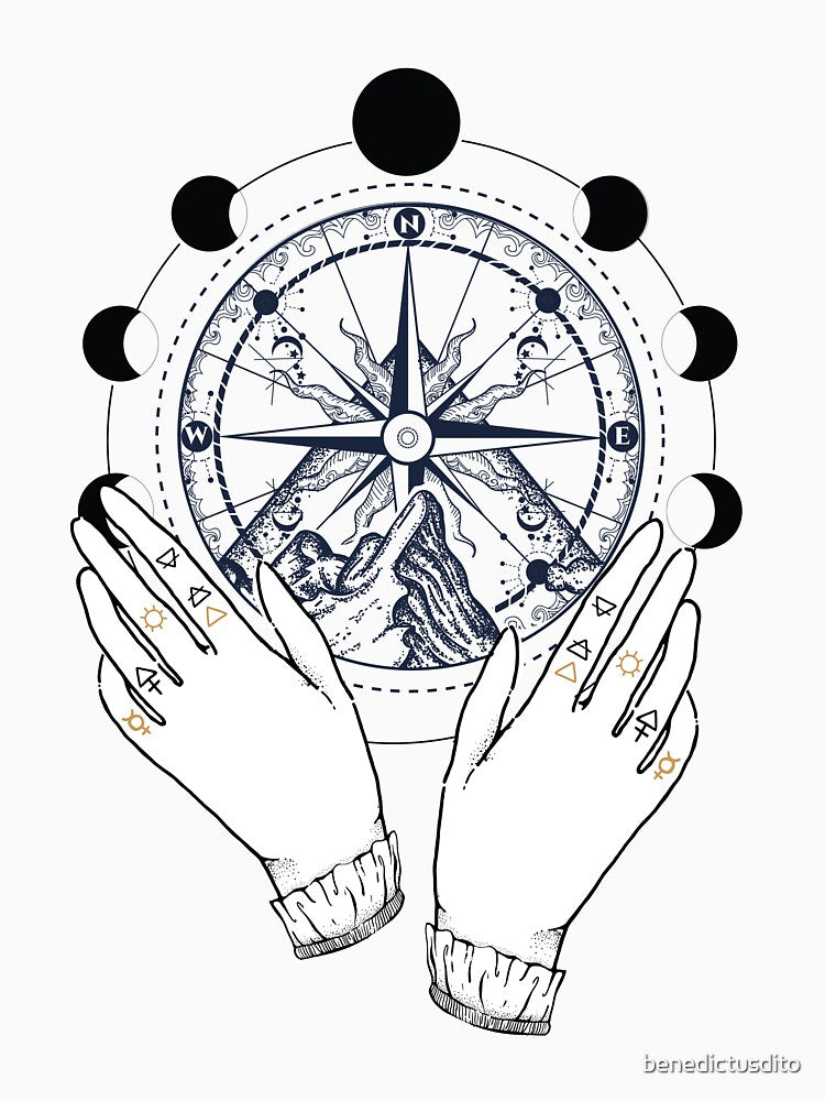 Boho Navigator Hand by benedictusdito