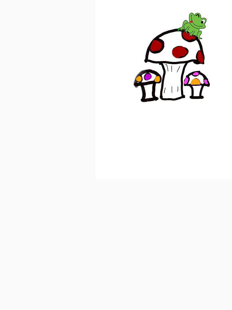 Frog Mushroom funny by Cheeky Popp