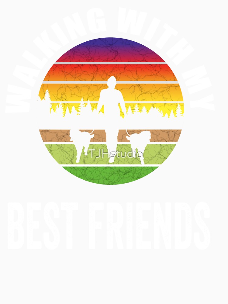 Walking my best friends by TJHstudio