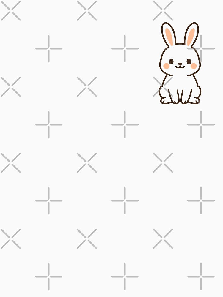 Cute Kawaii Bunny – Adorable Cartoon Rabbit Gift for Bunny Lovers by ChillTofu
