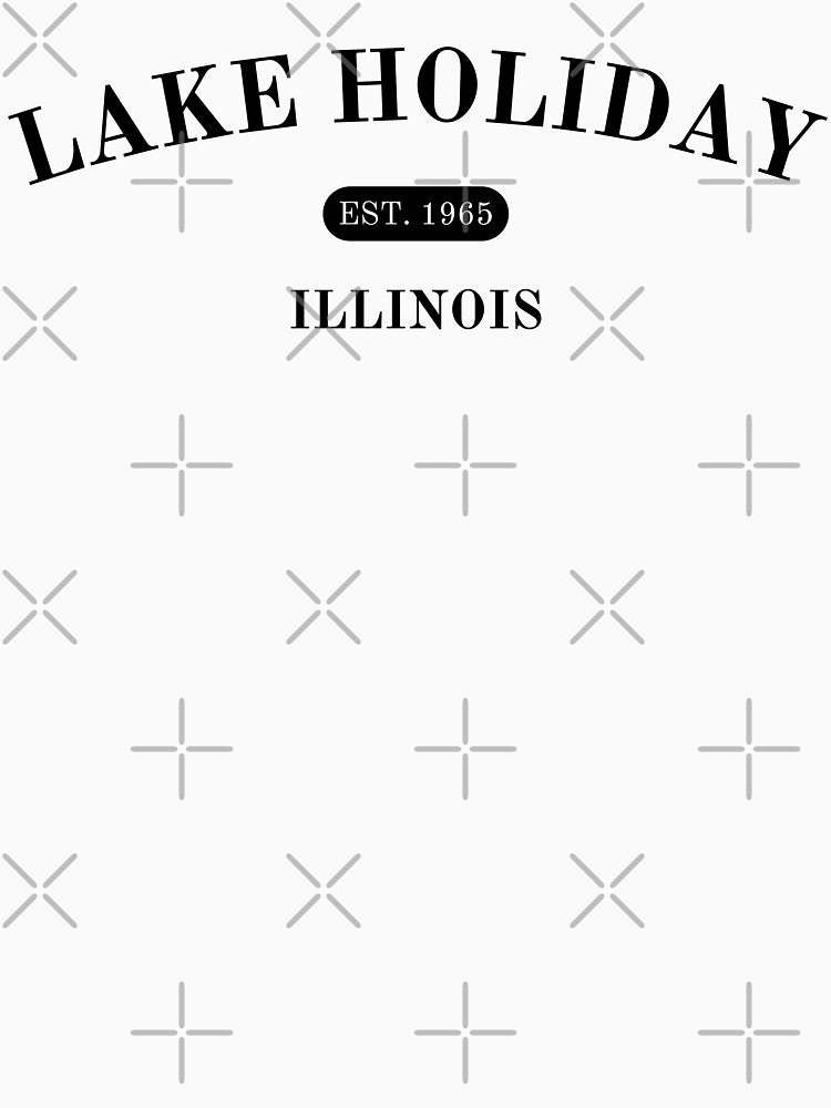 Lake Holiday Illinois Established 1965 by MoodyGoodsStudio