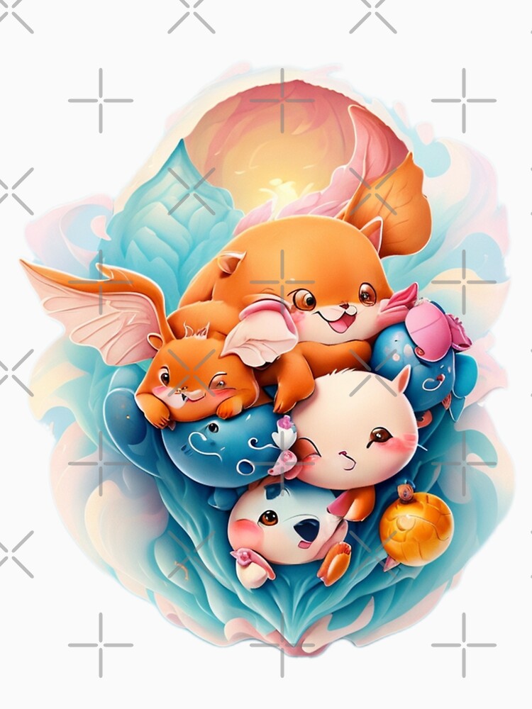 kawai animal by mikasaprada