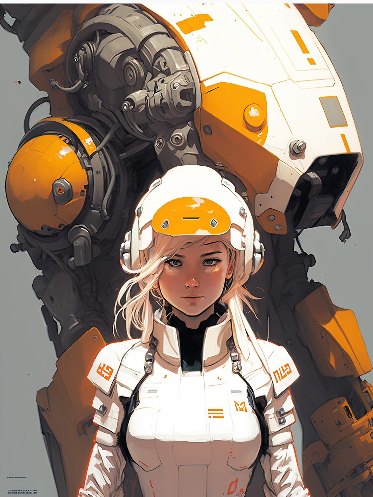 Japanpunk Space Guardian by Retro Type