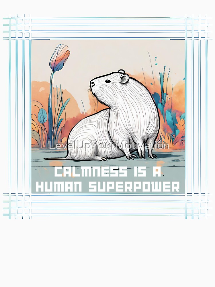 Calmness is a Human Superpower by LevelUpYourMotivation