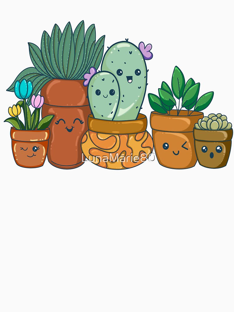 Kawaii Plants Happen by LunaMarie80