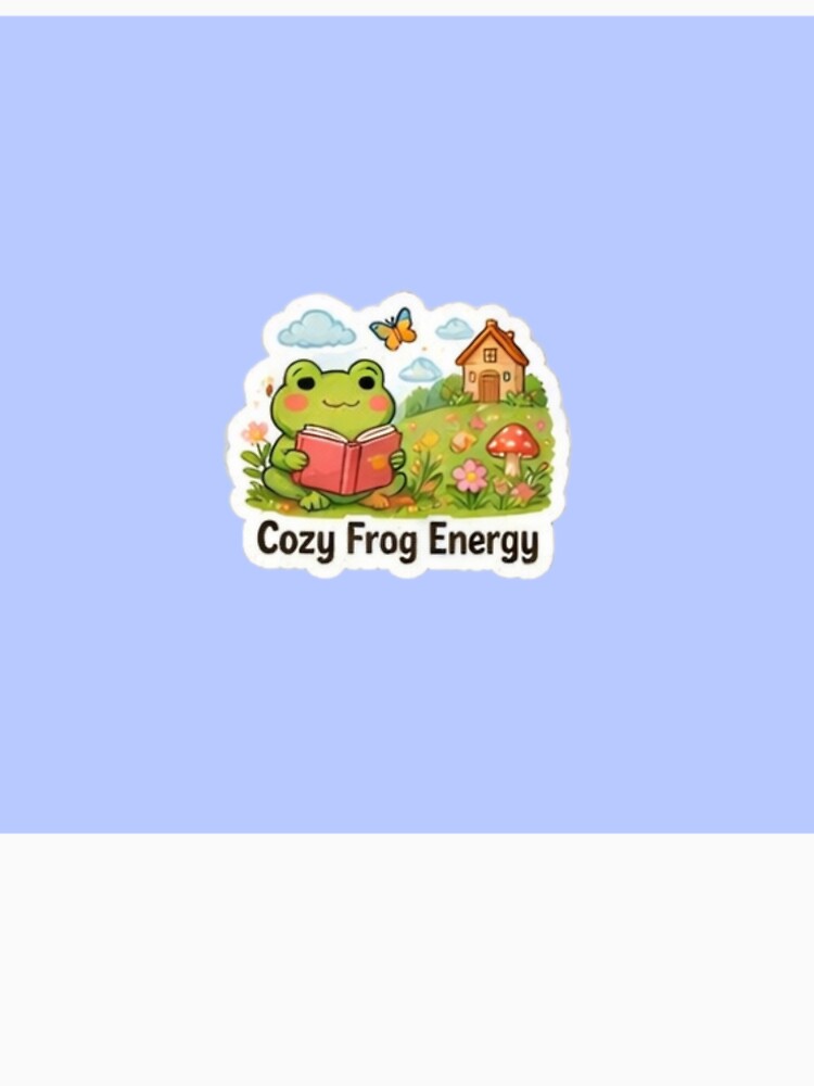 Cozy Frog Energy Cottagecore by trippinimages