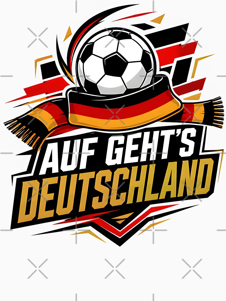 Germany Soccer Auf Gehts Deutschland Graphic by Artmares