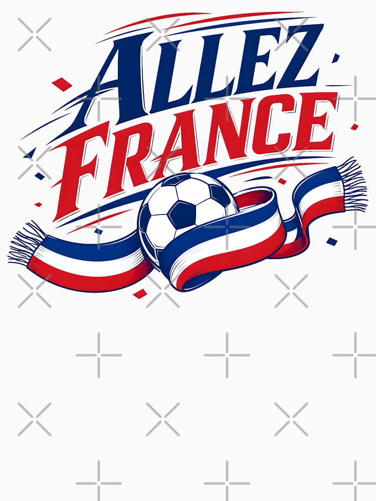 Allez France Soccer Fan Graphic by Artmares