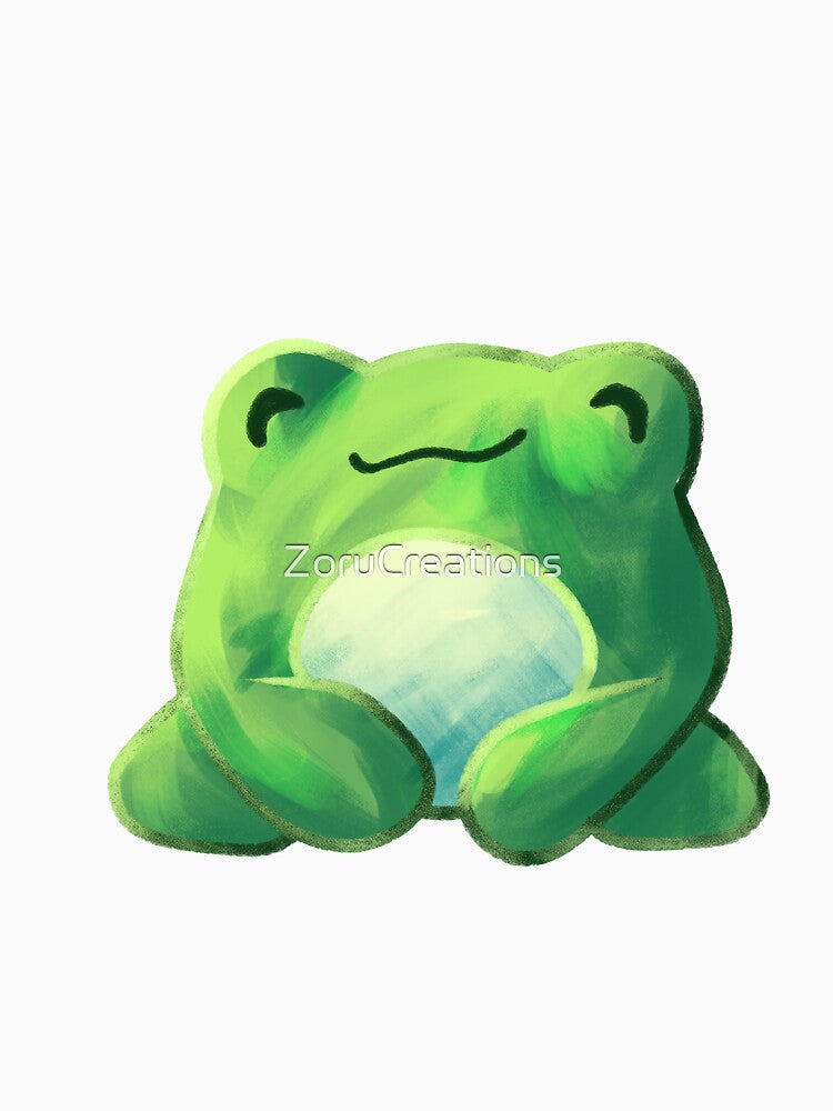 cute little frog by ZoruCreations