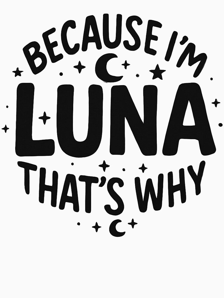Luna Thats Why Dark Typography by SiarheiYur