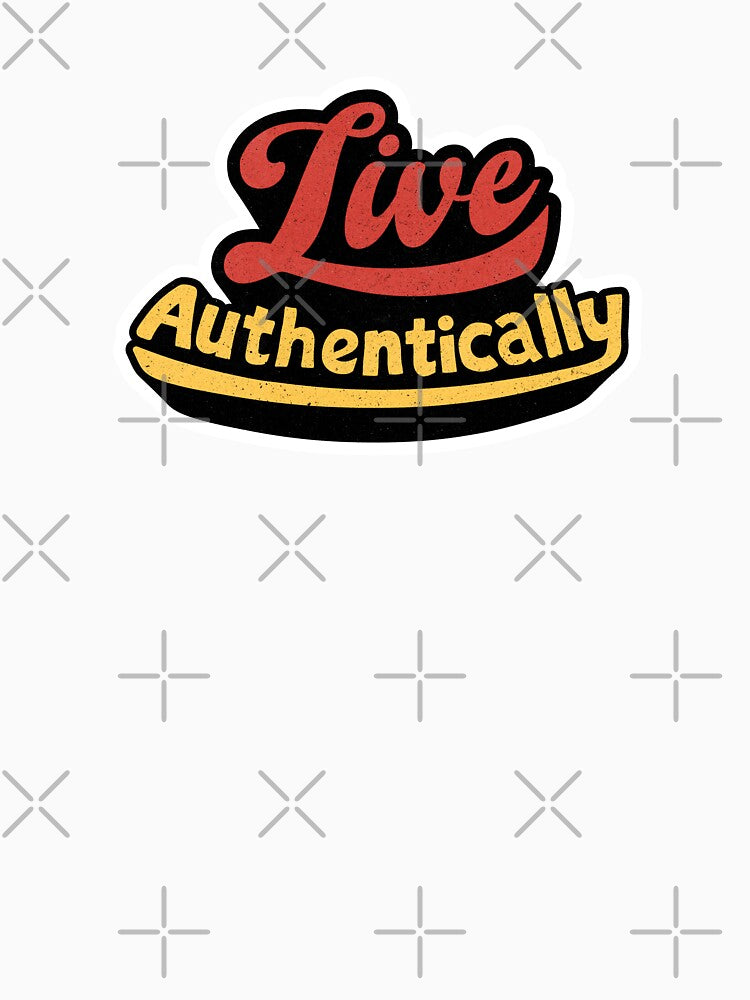 Live Authentically Retro Script Typography by trepiu