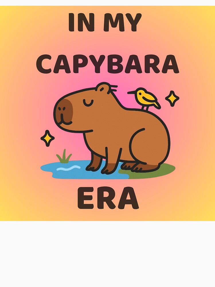 In My Capybara Era - Orange by Lotus Love Tarot