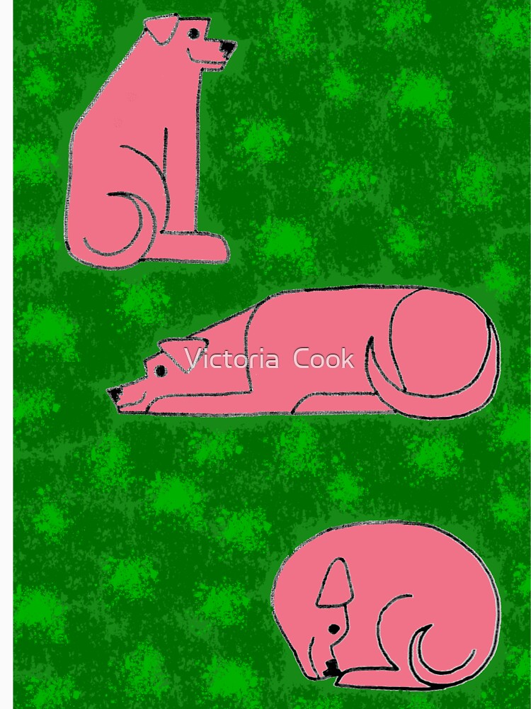 Red Dog Grass by Victoria  Cook