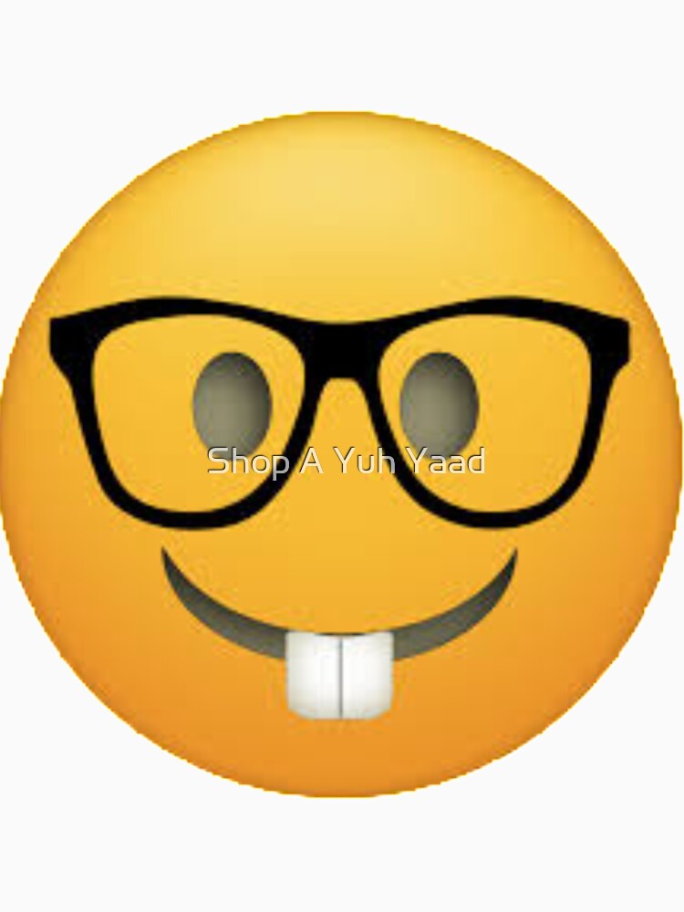 Nerd Emoji by Shop A Yuh Yaad
