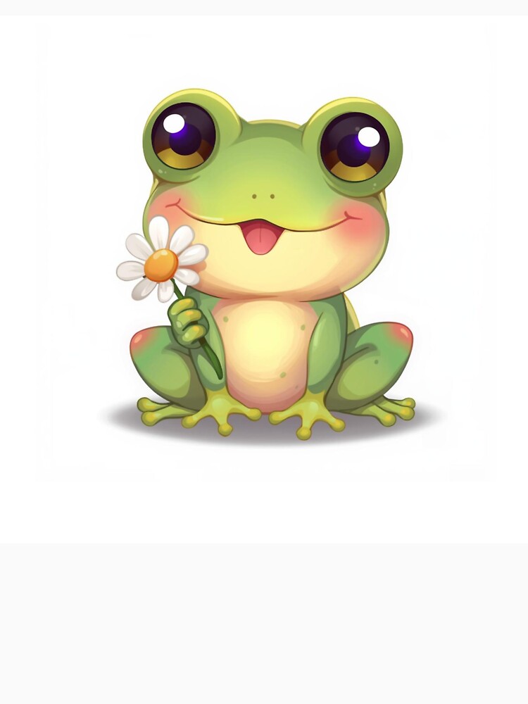 KAWAII FROG STICKER by Graylay1589