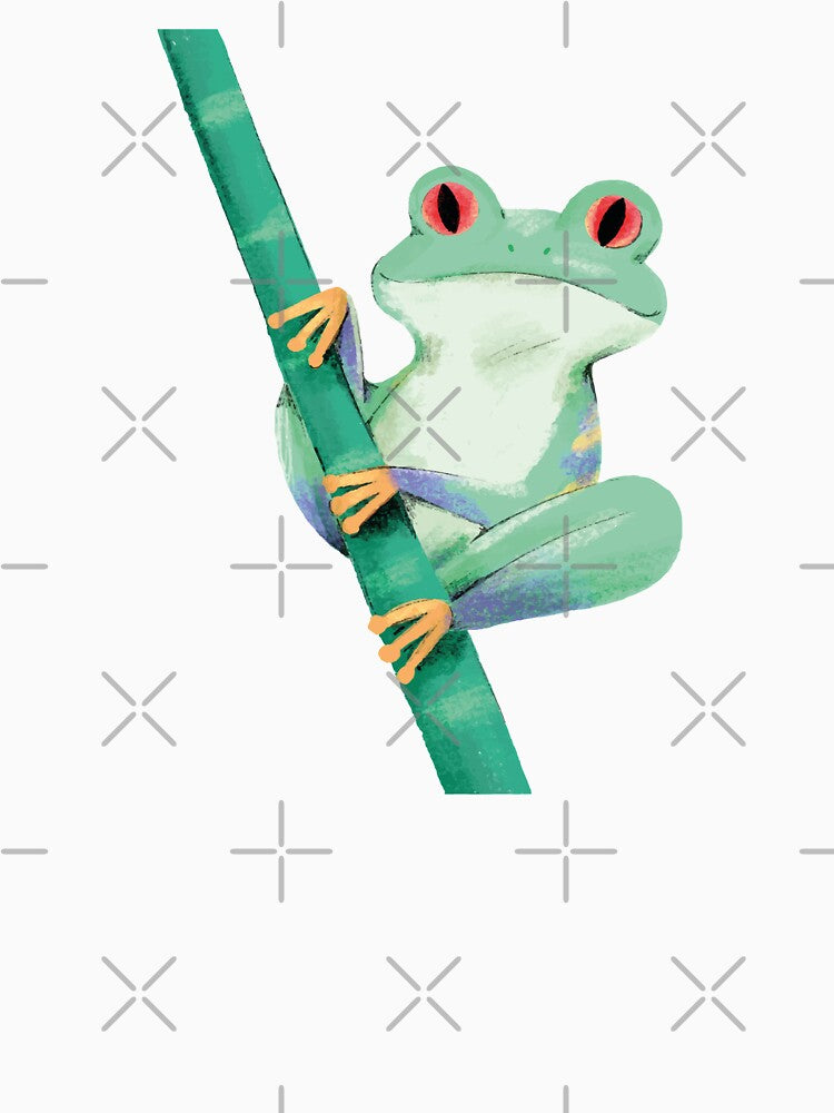 funny and cute frog art by FreeMood