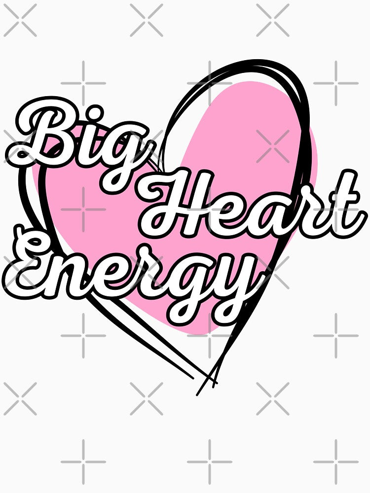 Big Heart Energy – Cute Pastel Self-Love Design by Floraza