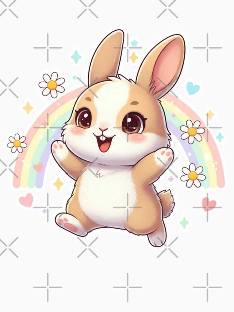 Lucky Spring Bunny by SimonsDesignArt