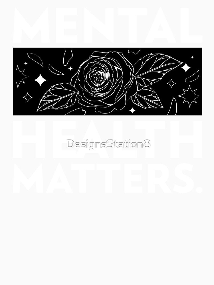 Mental Health Matters Mental Health Awareness by DesignsStation8