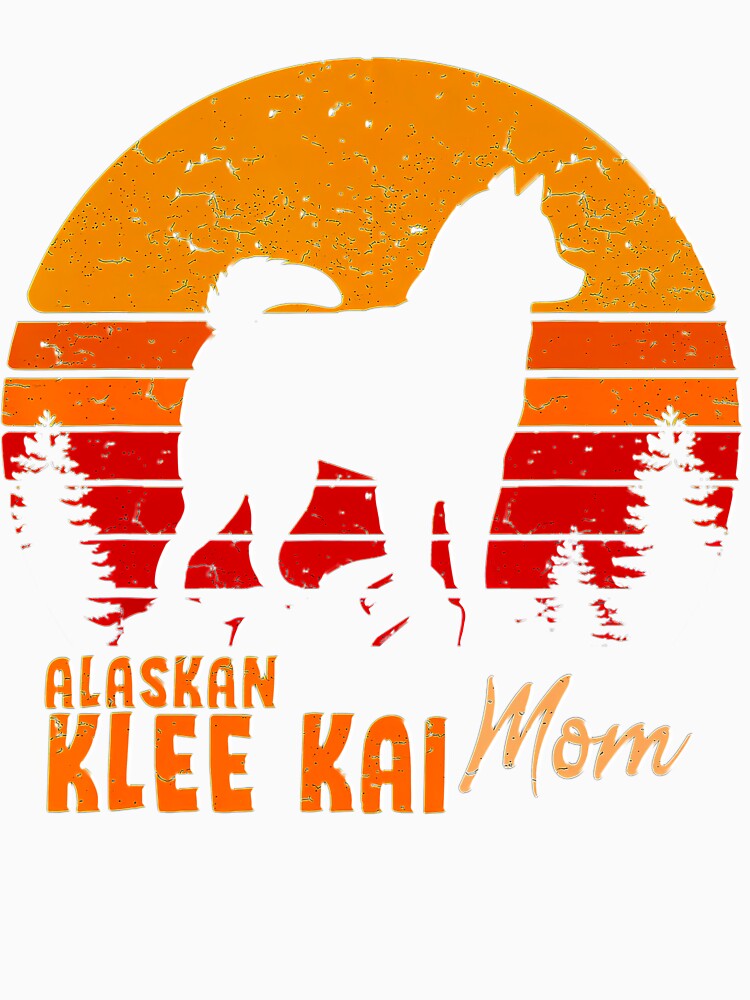Alaskan Klee Kai Mom Mama Vintage Retro Dog Women Gift Tee Gift Love by BargerStore
