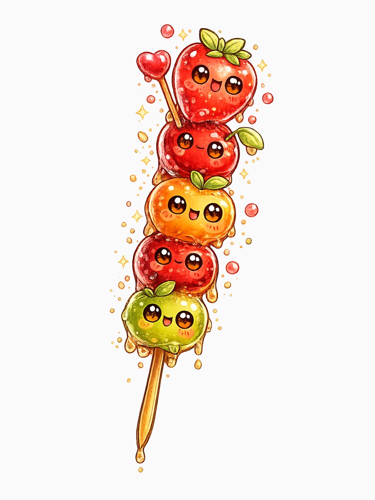 Tanghulu Candy Kawaii by redsharkuk