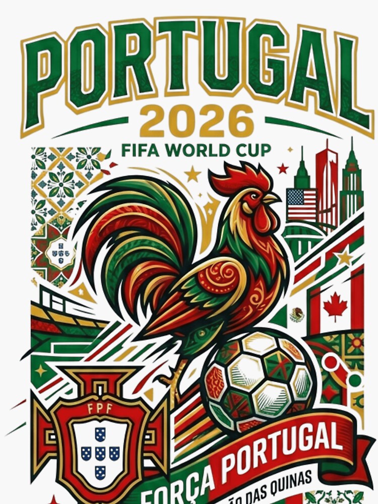 Portugal Rooster Rage by Ink & Co